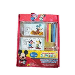 Mickey Mouse Clubhouse Kids DIY Luggage Tags Disney Disney Trip RARE